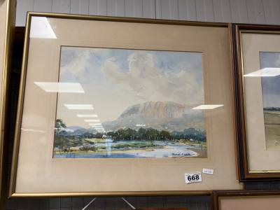 GEORGE C. NASH WATERCOLOUR