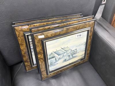 4 X R.W YOUNG PRINTS