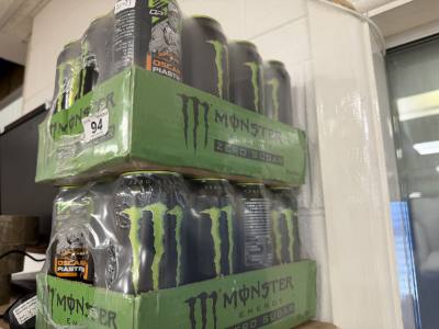 2 X CRATES OF MONSTER
