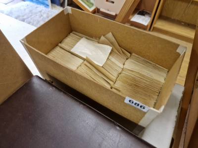 BOX OF VINTAGE AIRCRAFT PHOTO NEGATIVES