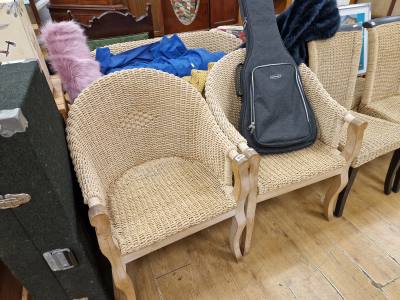 3 PIECE WICKER SUITE