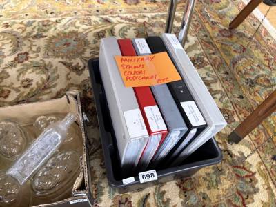 MILITARY STAMPS/ COVERS + POSTCARDS ETC