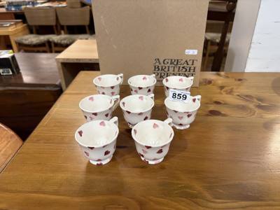 EMMA BRIDGEWATER MINI CUPS PINK HEARTS