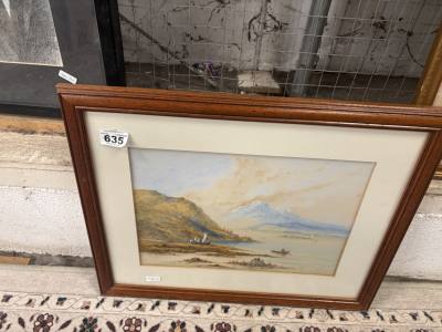 T. WILSON ACRYLIC UNDER GLASS