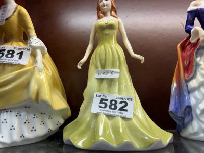 ROYAL DOULTON AUGUST PENANT FIGURE