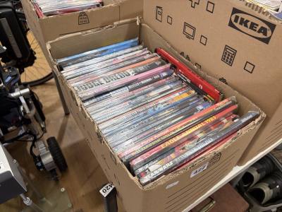 BOX OF GRAPHIC NOVELS