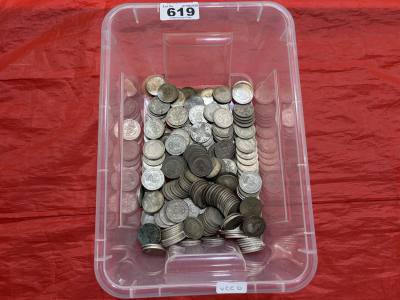 PRE 1947 TWO SHILLING  (3050 GRAMS)
