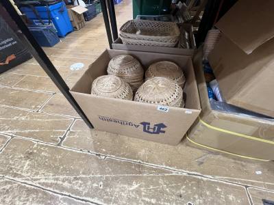 2 X BOXES OF BASKETS