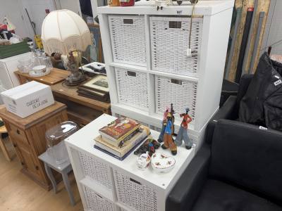 3 X IKEA CUBE STORAGE SHELVES