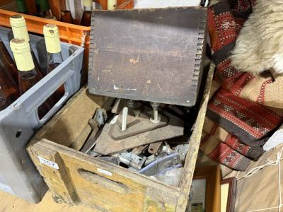 2 X BOXES OF HINGES