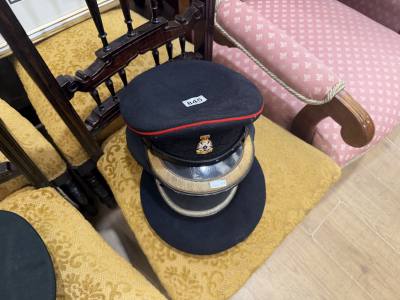 YORKSHIRE REGT CAP, BERET + ST JOHN'S HAT