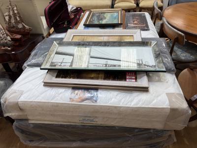 NEW DOUBLE MATTRESS + BASE + H/B