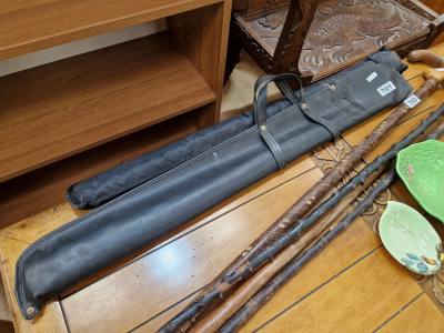 2 X SNOOKER CUES
