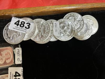10 TROY OZ SILVER COINS