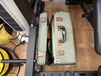 CASED SEWING MACHINE