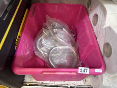 BOX OF CLIMBING HANDLES + BOLTS
