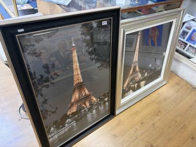 2 X EIFFEL TOWER PICTURES