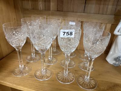 12 X TYRONE SLIEVE DONARD GLASSES