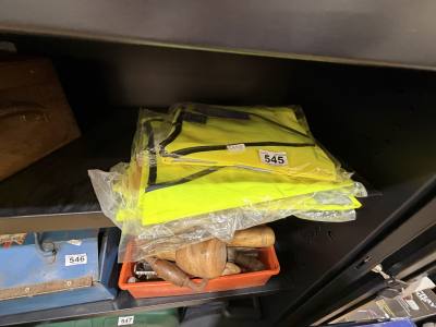 4 X NEW HI-VI VESTS