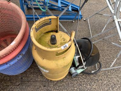 GAS HEATER + BOTTLE