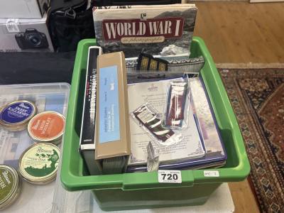 BOX OF WAR MEMORABILIA