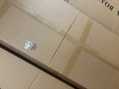 BOX OF STANDARD OAK COMPOSITE WALL PANELS