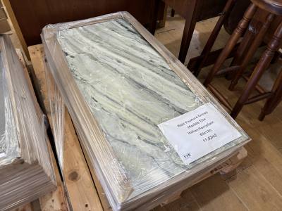 (11 M2) GREEN MARBLE TILES