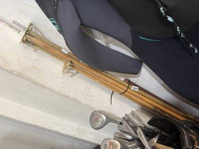 LOT OF SNOOKER CUES