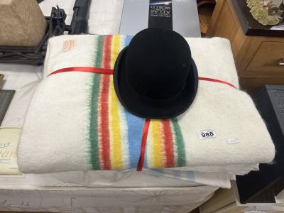 BLANKETS + TOP HAT