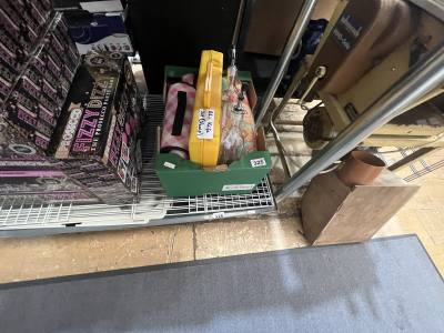 BOX OF BBQ ACCESSORIES