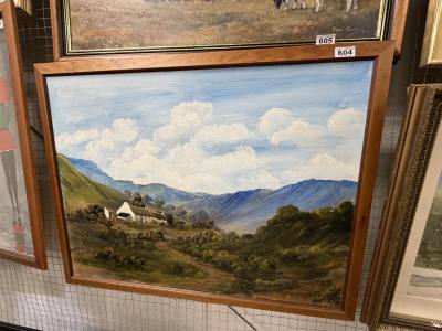 D. WAUGH ‘THE HILLS’ OIL 