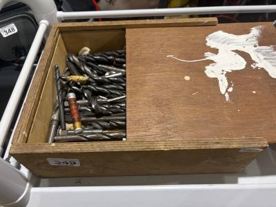 BOX OF DRILL BITS