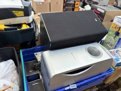 BOX OF SPEAKERS