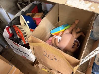 2 X BOXES OF TOYS