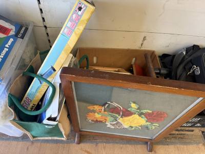 BAG LOT + BOX LOT + FIRESCREEN