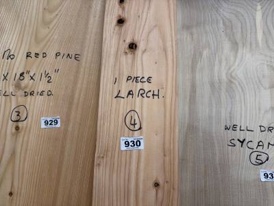 1 X LARCH PIECE
