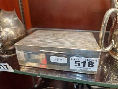 BIRMINGHAM SILVER BOX