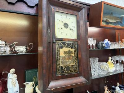 CASED CLOCK