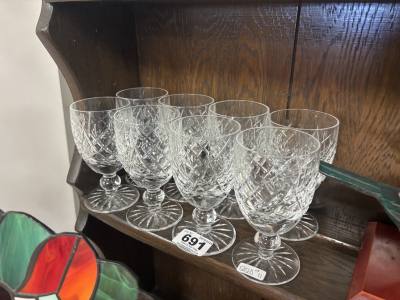 8 WATERFORD GLASSES