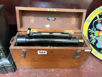 CASED 19TH CENTURY SURVEYORS LEVEL 
