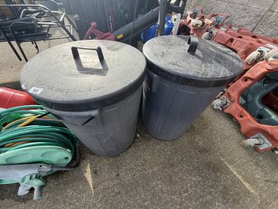 2 X PLASTIC BUCKETS