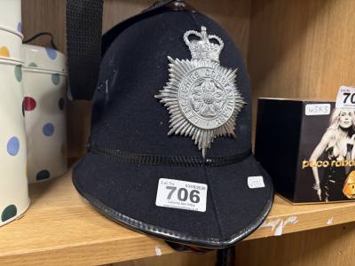 VINTAGE LANCASTER CONSTABULARY POLICE HAT