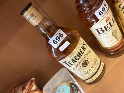 BOTTLE OF TEACHERS WHISKY