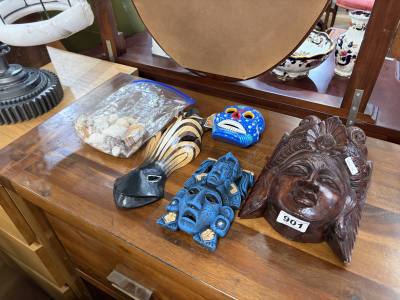 SEASHELLS + TREEN MASKS