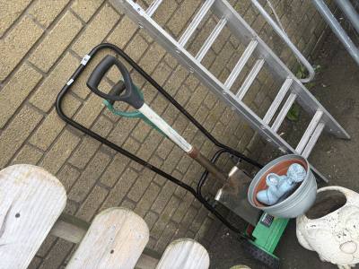 PUSH MOWER + TOOLS
