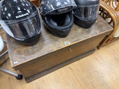 WOODEN TOOL BOX