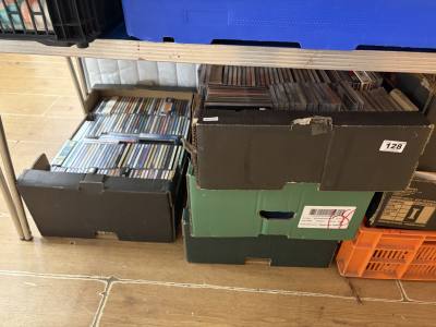 4 X BOXES OF DVD'S