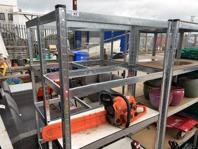 2 X SHELVING UNITS