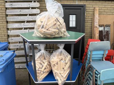3 X BAGS OF FIREWOOD