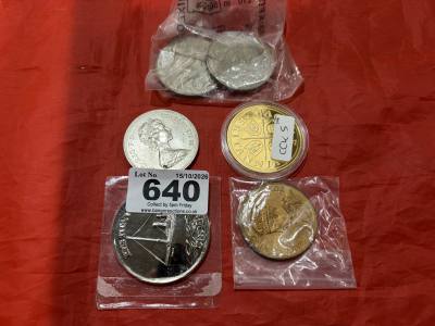 CORONATION COIN + COMMEMORATIVE COINS